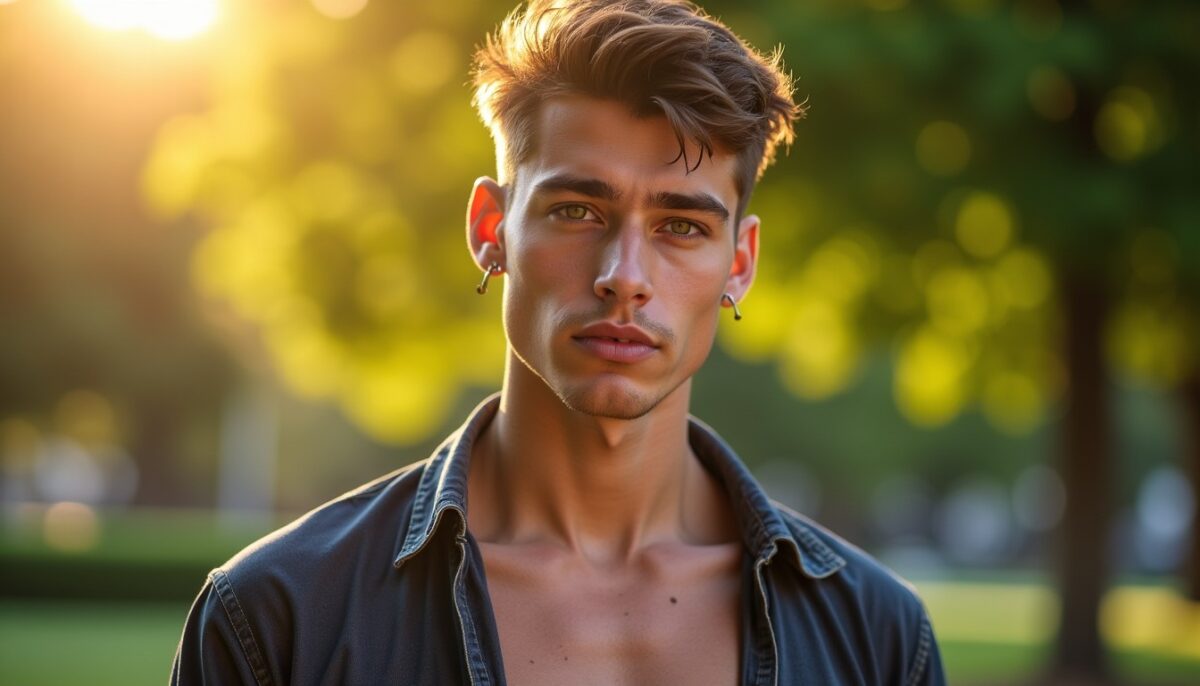 Piercing au téton masculin : Guide complet et signification révélée