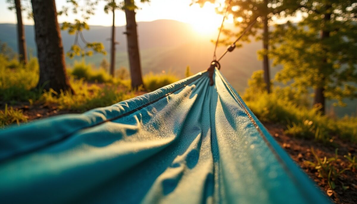 Installer un hamac de camping : méthode en 6 étapes